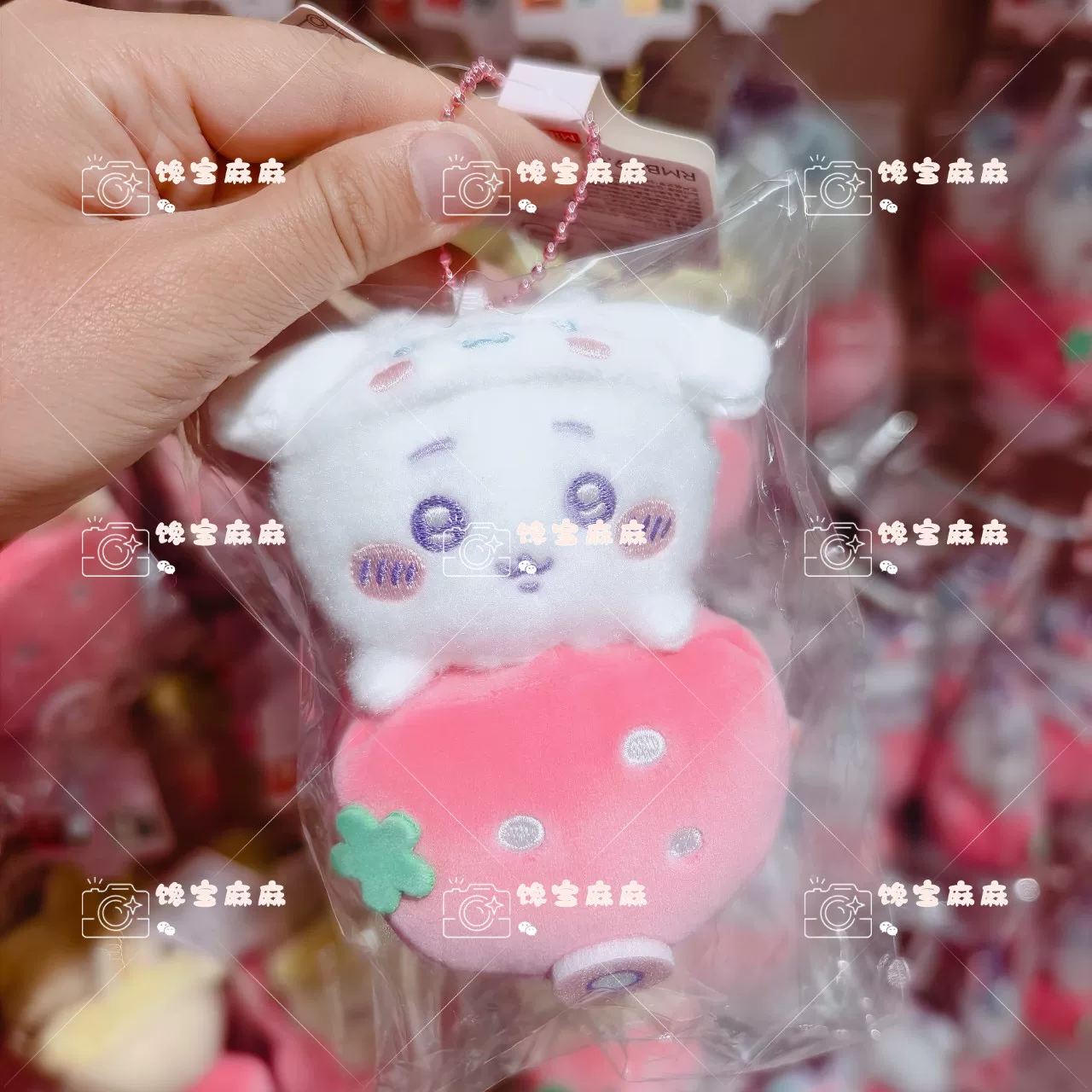 Плюшевая подвеска-подвеска для коробки сюрпризов с ко-брендом Miniso Chiikawa из семьи Sanrio, подвесной декоративный молоток