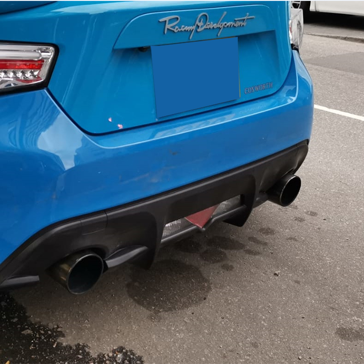 BRz metal car standard modified metal stereo solid modification standard TRD car tail mark