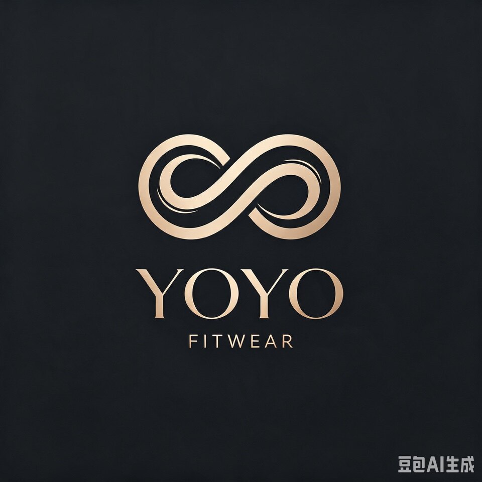 YOYO健身穿搭的LOGO