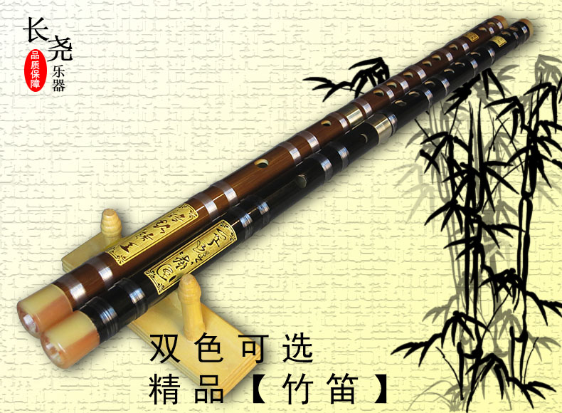 尧 牌 初学 Sáo đắng / sáo tre chuyên nghiệp cũ G-tone Phụ kiện nhạc cụ điều chỉnh CDE điều chỉnh F - Nhạc cụ dân tộc sáo đất