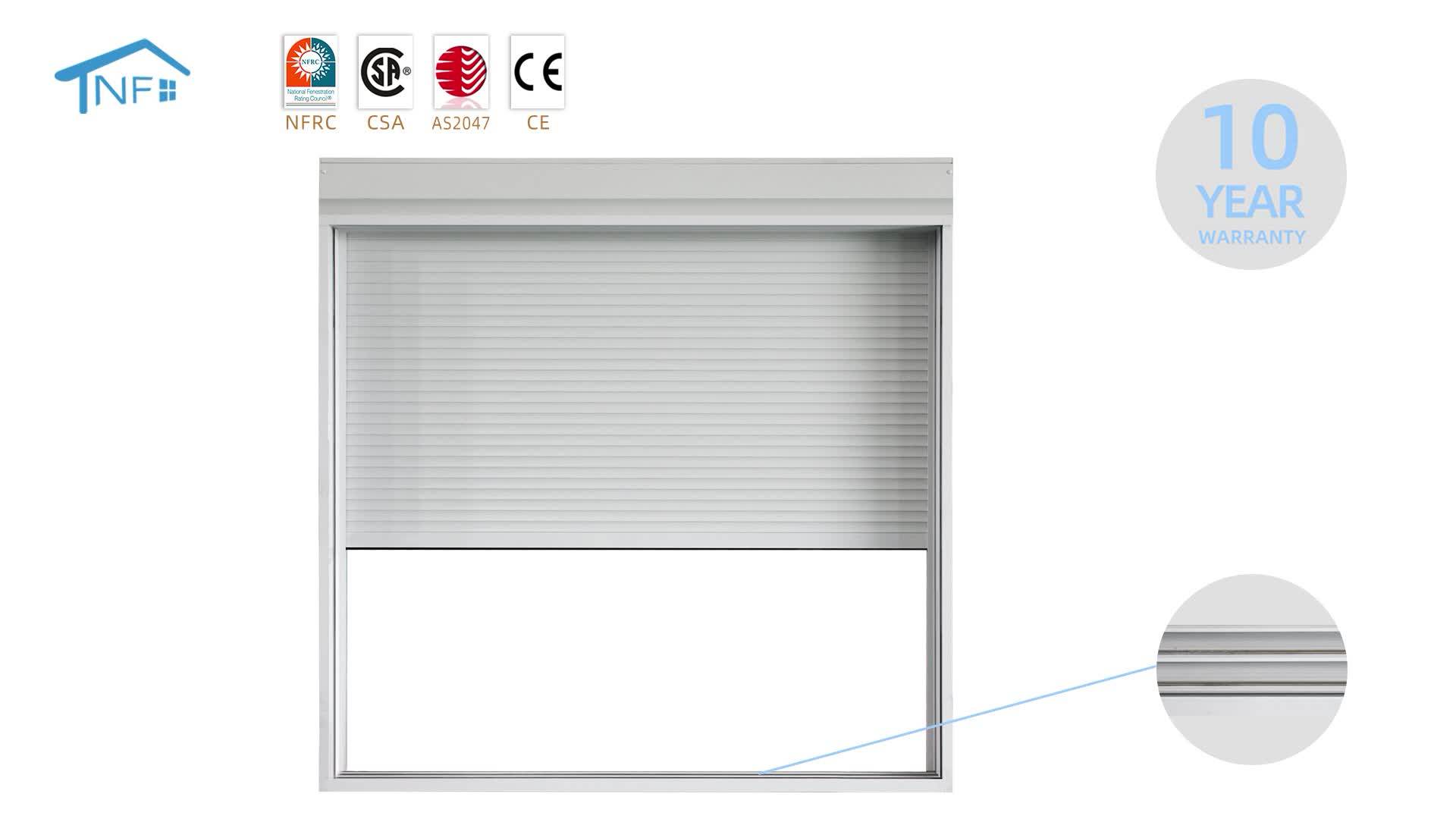 Aluminum With Interlock Sliding Slim Frame Large Glass Window Buy