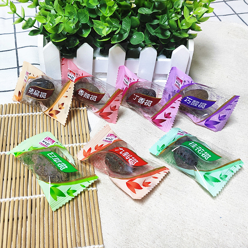 Snack food Fujian specialty Baiwei village olive snacks 5 types of mix and match 500g, multi-taste optional