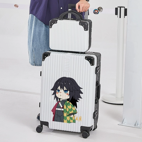 Брендовый прочный мультяшный вместительный и большой чемодан