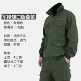 Хлопковый дышащий осенний износостойкий комбинезон, увеличенная толщина