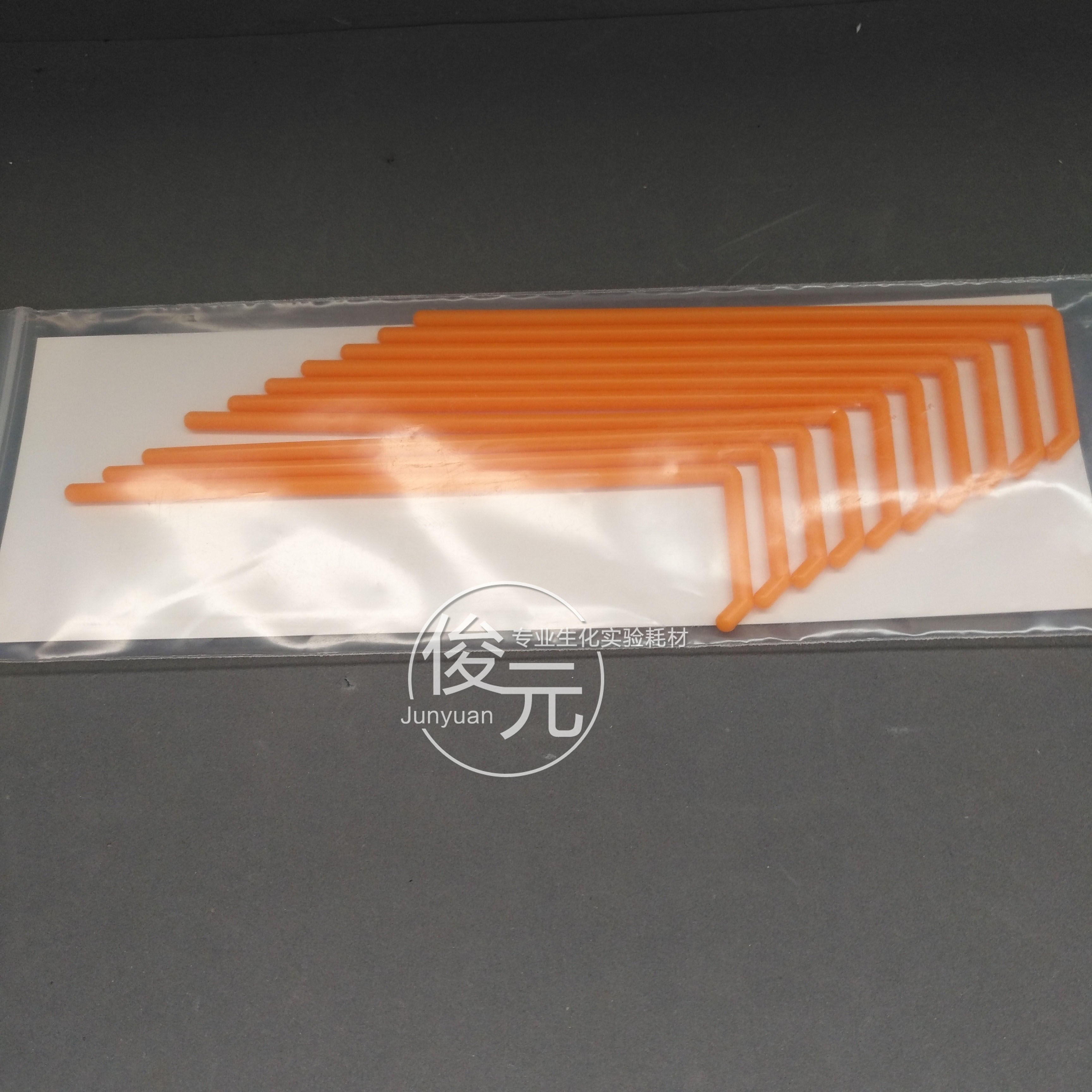 高品质一次性细胞推刮器 塑料涂布棒L型 10支装