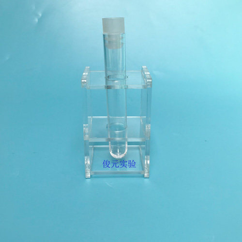 有机试管架套装 1支 15/16mm带塞塑料试管/单孔有机试管架 &Phi;17mm