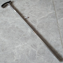 Titanium alloy custom short stick multi-function mountaineering stick Outdoor protective stick walking stick Walking crutch equipment collection custom