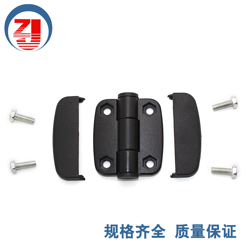 Zinc alloy black hinge industrial equipment black mechanical equipment distribution cabinet distribution cabinet hinge CL042 loose-leaf