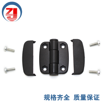 Zinc alloy black hinge industrial equipment black mechanical equipment electric cabinet distribution box hinge CL042 loose leaf