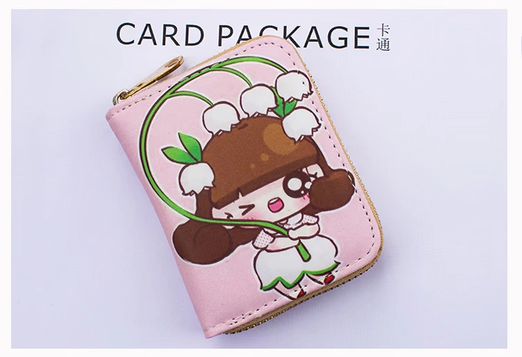 Gói thiệp nữ cá tính dễ thương Hàn Quốc Mini thẻ đa năng dung lượng lớn Gói thẻ nhỏ gọn