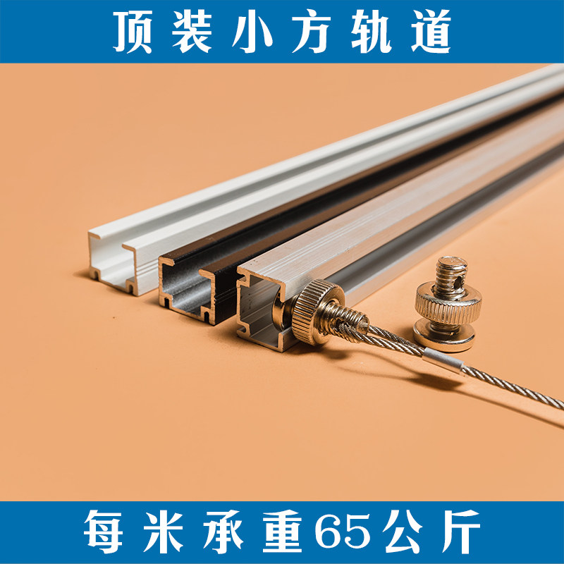 Nut-type hanging illustrator Movable Hanging-painting Painting Gallery can slip hanging mirror wire steel wire rope hanging illustrator track