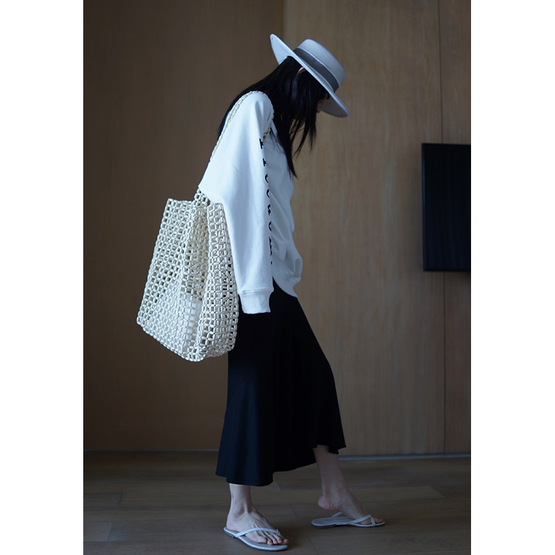 AZHU Ajua Handmade Edition String Beads Big Bag