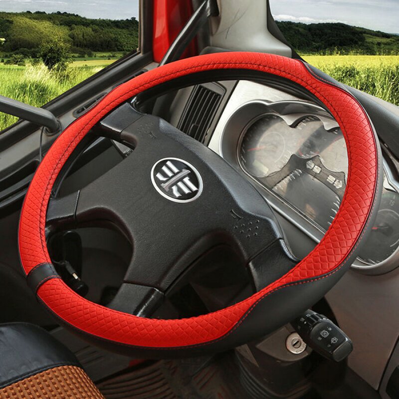 Large truck steering wheel cover 40 42 45 47 50cm cm Truck truck bus bus handle cover Four seasons