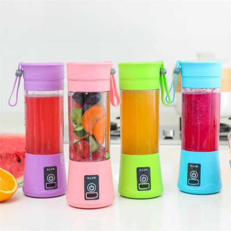 Máy ép trái cây tại nhà Trái cây di động Sinh viên nhỏ Ký túc xá Sạc điện Mini Juice Cup Fried Fried - Máy ép trái cây
