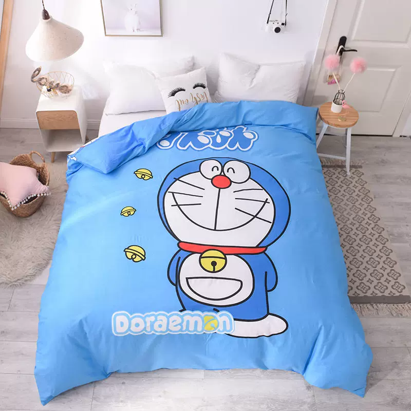 Pikachu chăn đơn mảnh trẻ em học sinh nam và nữ bông chăn mùa hè đầu máy nhỏ Thomas tấm - Quilt Covers chăn ga gối đệm màu hồng