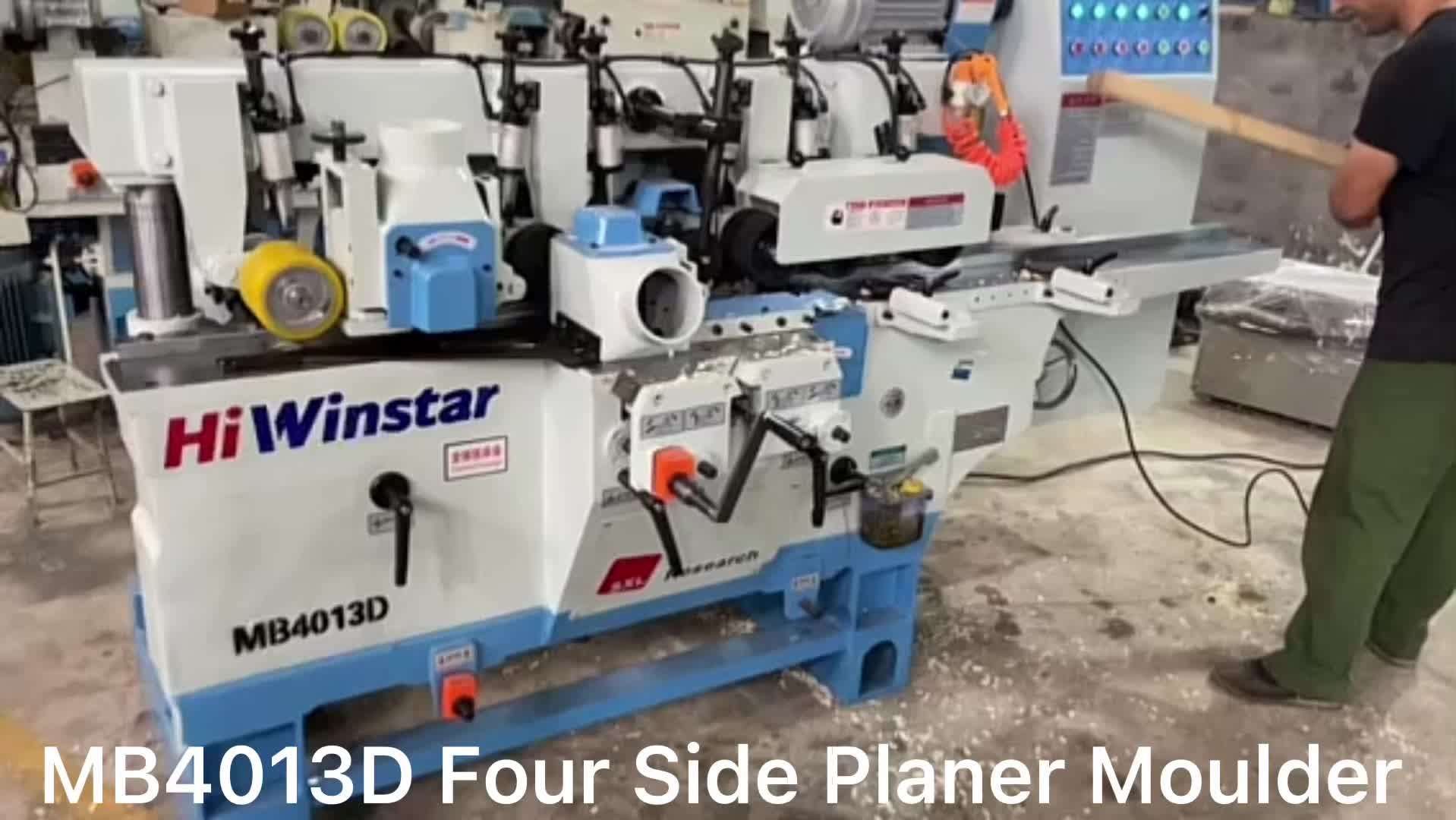 Mb4013d Woodworking Four Sided Wood Cutting Board Planer Machine Four