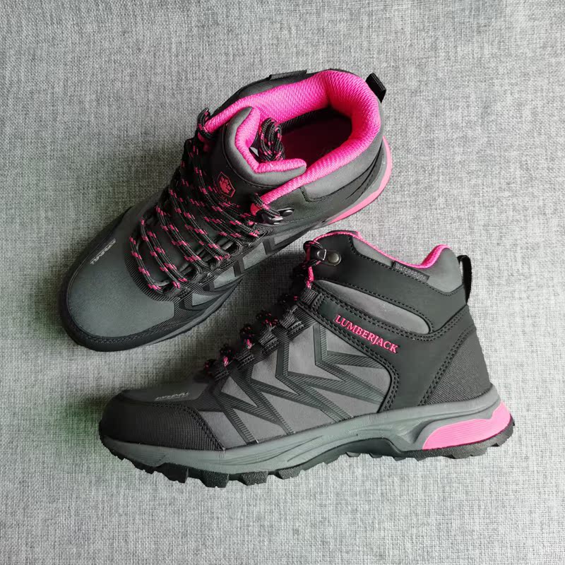 Foreign Trade Outlet Climbing Shoes Brands Big Names Tail Single Waterproof Breathable High Help Winter Hiking Shoes Outdoor Casual Shoes