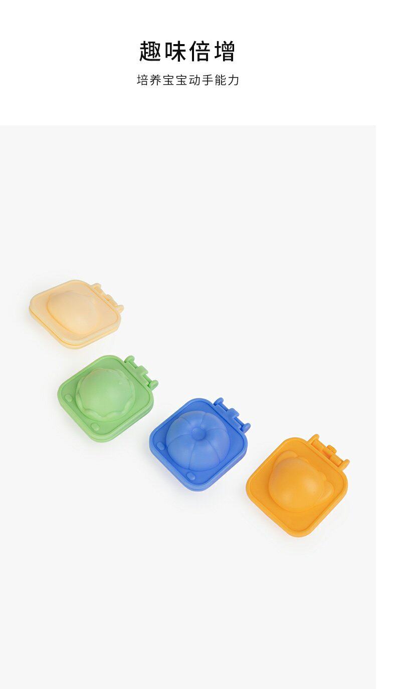 Пластилин oce家品彩泥系列-三层汉堡蛋糕机