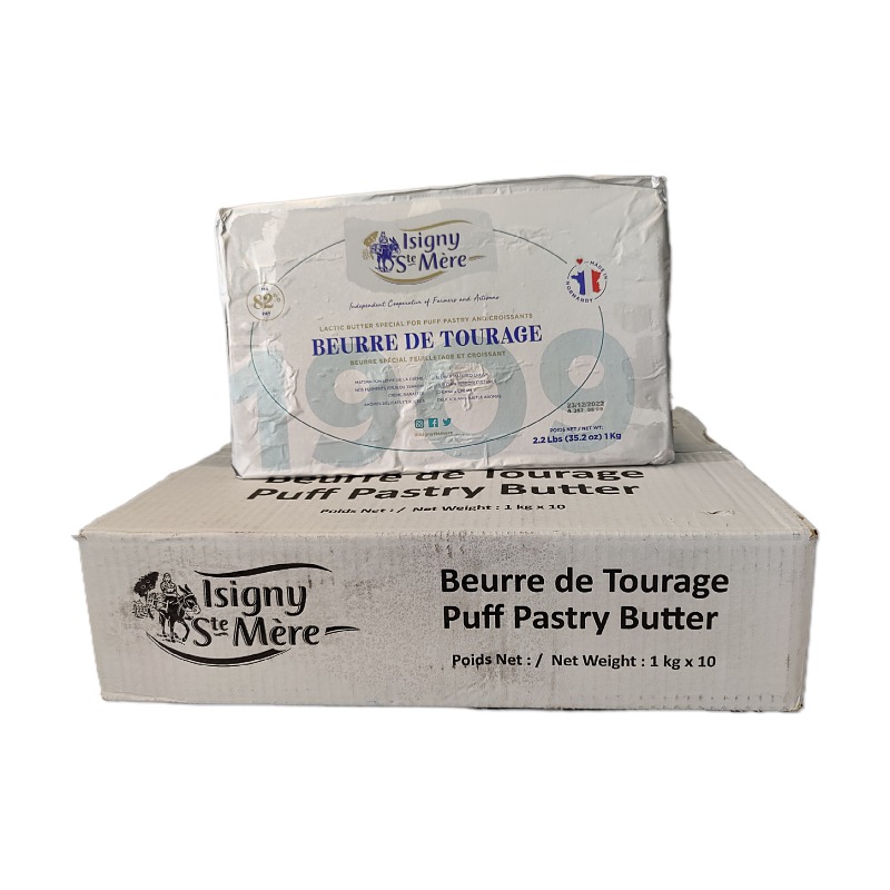 Beurre tourage isigny 1kg x10