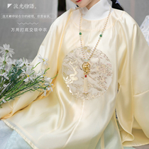 Shirt Chinese clothing (Chinese clothes) Joker handed over the arrow sleeve bottom spring and summer womens clothing