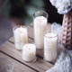 Glass candle holder European candle cup Valentine's Day romantic candlelight dinner B&B hotel wedding birthday decoration non-smoking