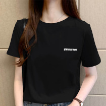 Short sleeve T-shirt women's 2021 new ins tide summer clothes lovers small shirt casual Joker loose Korean coat net version