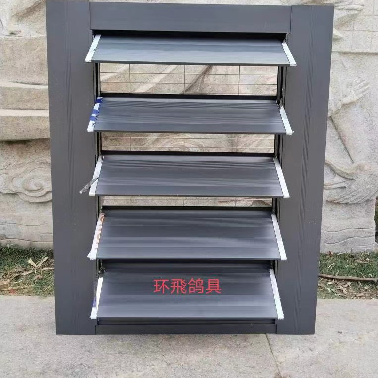 Aluminum Alloy Ventilation Window Manual Adjustment Manual Adjustment Blinds Can Ventilate and Exhaust, Rainproof and Protective Blinds Combination