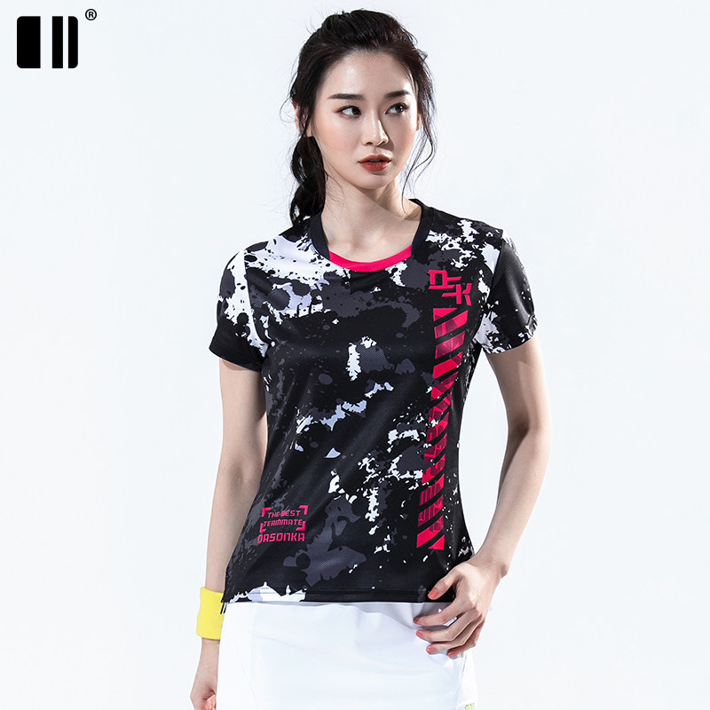 Single-double badminton clothes men's speed custom table tennis clothes volleyball clothes summer (anti-stick)