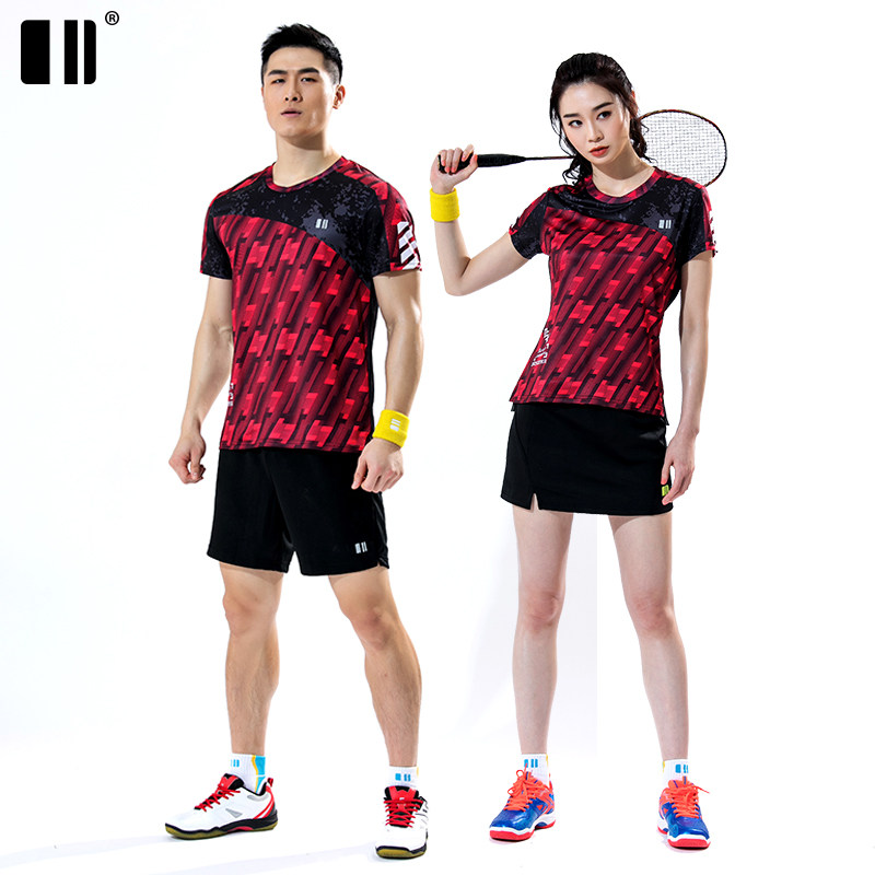 Single Double Number of Badminton Ball Sports Suit Women's Badminton Clothes Women Suit Training Suit (anti-stick type)