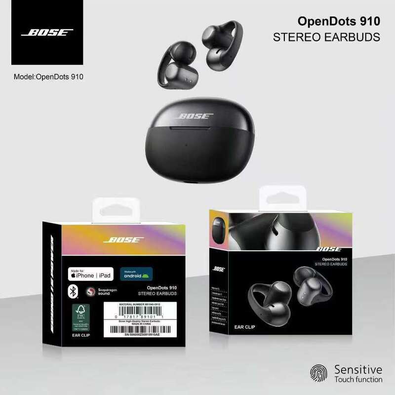 Cross-Border New Model Bose Opendots 910 Clip-On Wireless Bluetooth Headphones Sports Open-Style Stereo Sound Cross-Border New Model Bose Opendots 910 Clip-On Wireless Bluetooth Headphones Sports Open-Style Stereo Sound