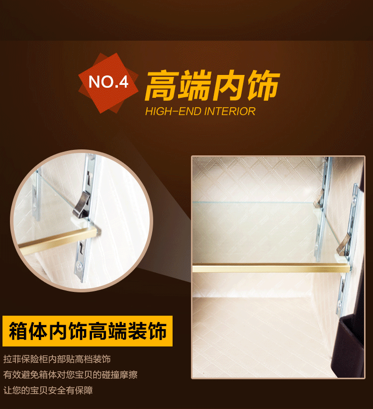 Trang chủ Văn phòng Vân tay Mật khẩu Hộp ký gửi an toàn Hộp ký gửi an toàn Bảo mật Tất cả Thép nhỏ An toàn 45cm - Cái hộp thùng gỗ đựng đồ