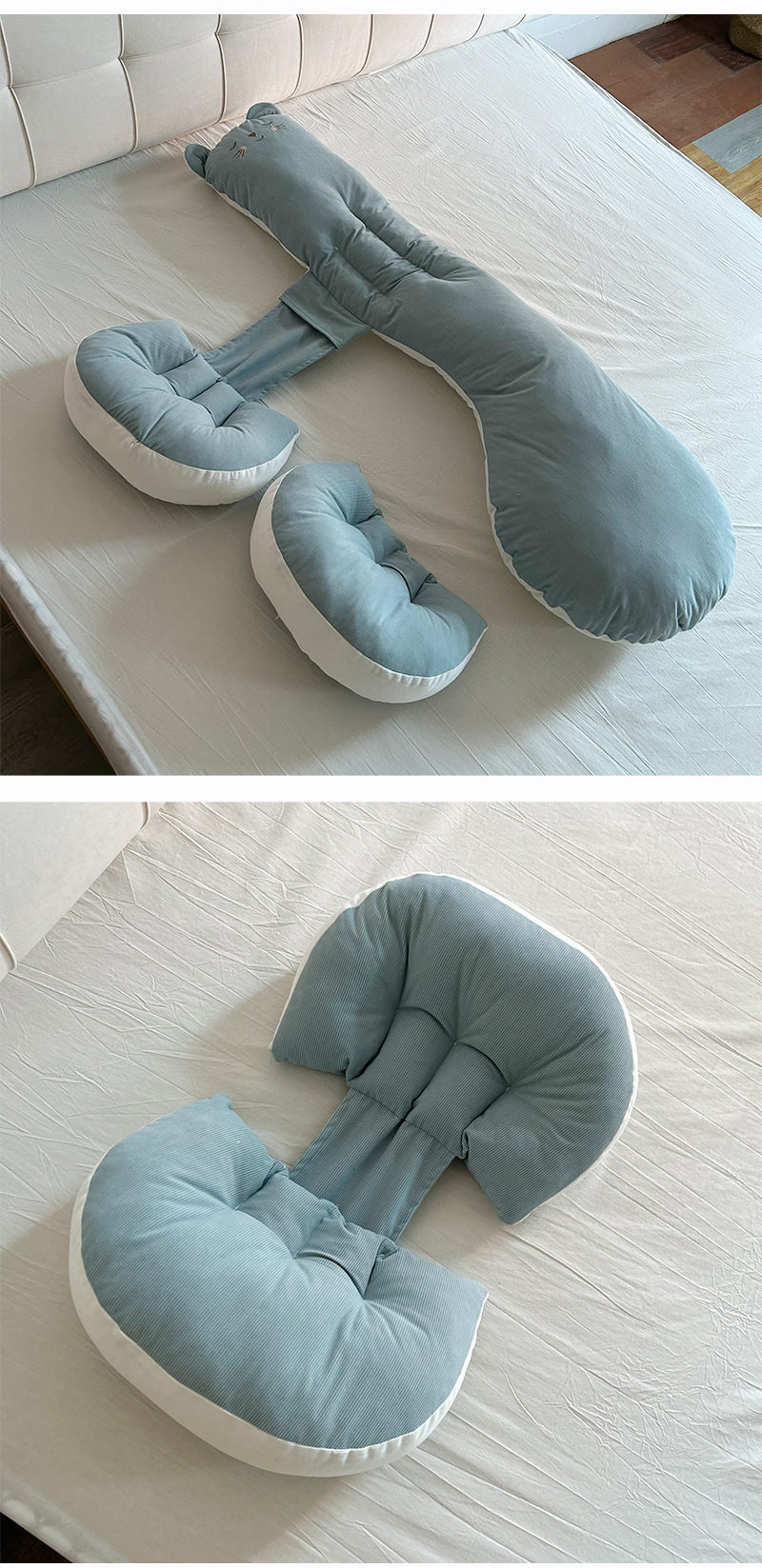 Nap подушка 婴儿趴趴枕防胀气斜坡枕二合一孕妇枕护腰侧睡枕托腹初生0到6个月