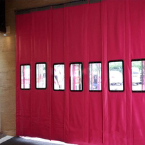 Winter thickened cotton curtain household bedroom thermal insulation windshield curtain winter warm windproof waterproof partition curtain