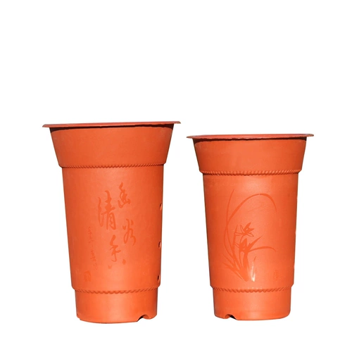 Пластиковый керамический цветочный горшок, прямые продажи с завода, увеличенная толщина, орхидея