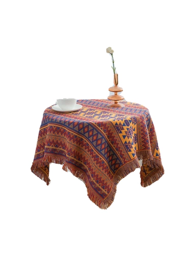 Экспортная внешняя торговля, богемная ретро-стиль, прямоугольная скатерть для обеденного стола, маленькая круглая скатерть, коврик для журнального столика, крышка шкафа