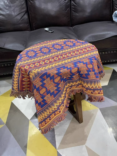 Экспортная внешняя торговля, богемная ретро-стиль, прямоугольная скатерть для обеденного стола, маленькая круглая скатерть, коврик для журнального столика, крышка шкафа