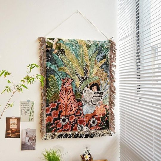 Bed and Breakfast Hotel Colgando Tela Decoración Habitación Dormitorio Tapiz