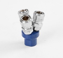 Air compressor special three-way joint