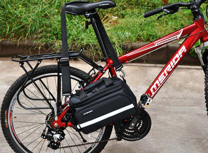 Sacoche pour vélo mixte - Ref 2215812 Image 8
