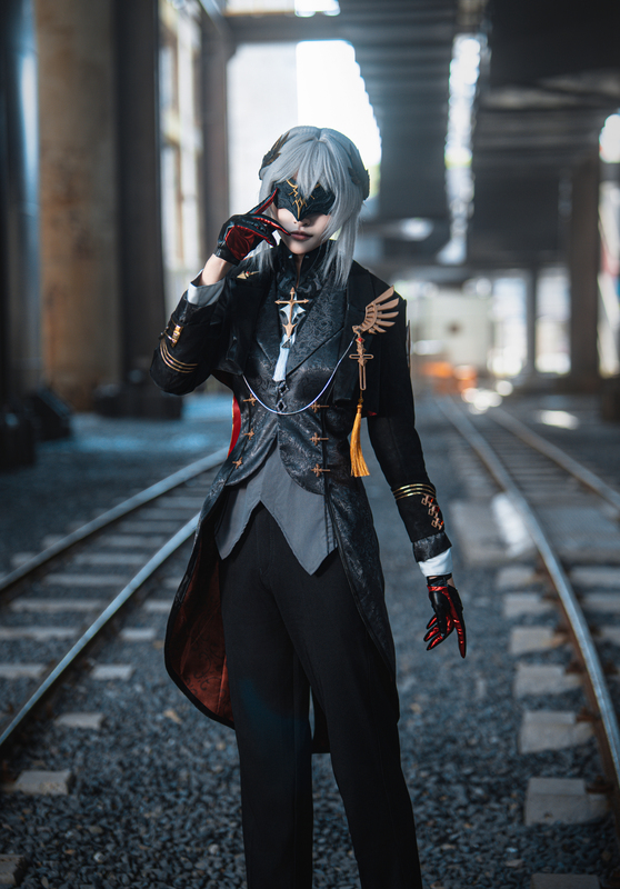 Commander Costume Crow Feather Medal Cosplay Costume Zhan Shuang Pamiq Commander Costume Crow Feather Medal Cosplay Costume Zhan Shuang Pamiq