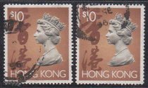 1992 R40 Queen Elizabeth II шестой RMB10 Old 1 XZ