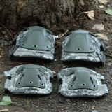 Тактические дорожные наколенники, налокотники, комплект для тренировок, защитное снаряжение, полный комплект