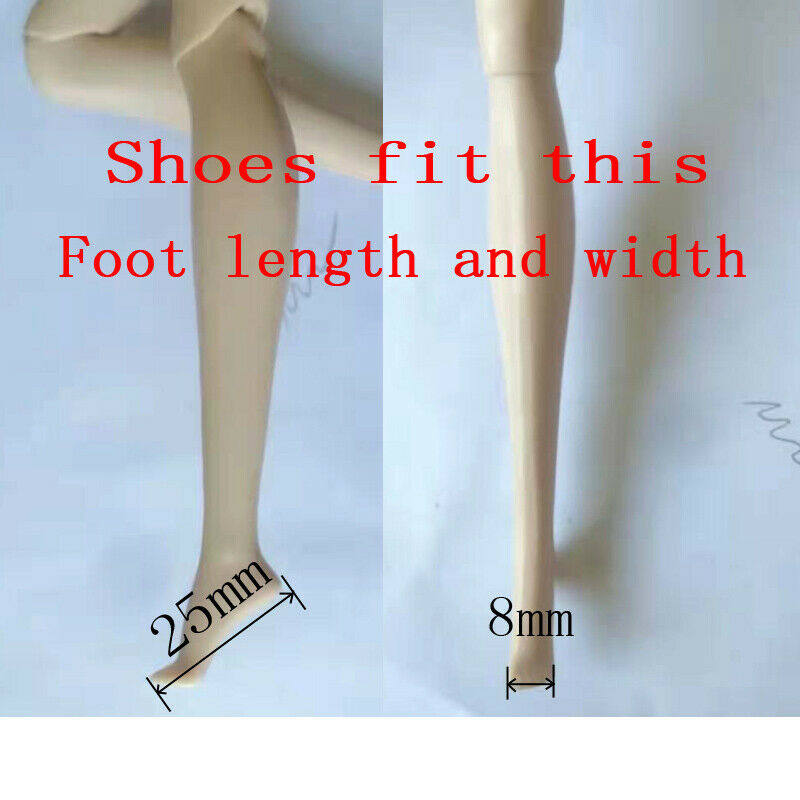 Кукла BJD fr fr2 fr6.0 nu.face shoes boots高跟鞋芭比现货鞋子靴子 Donxu