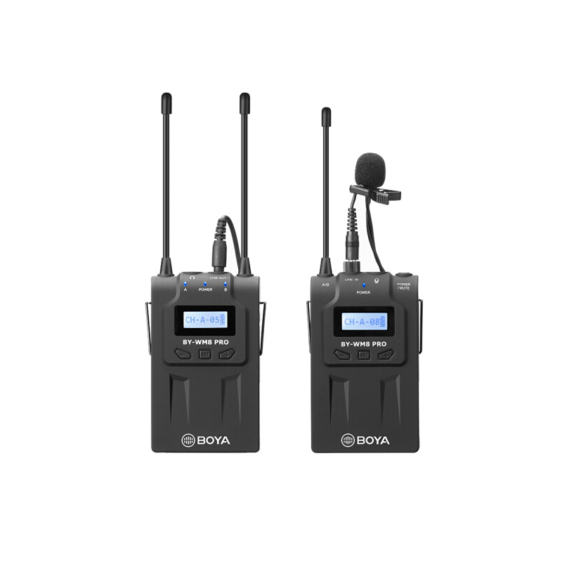 BOYA Boya BY-WM8 PRO single-eye micro-single-eye camera camera little bee lavalier microphone professional camera