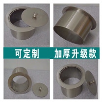 304 stainless steel trash can lid countertop concealed lid kitchen toilet embedded lid round flip lid