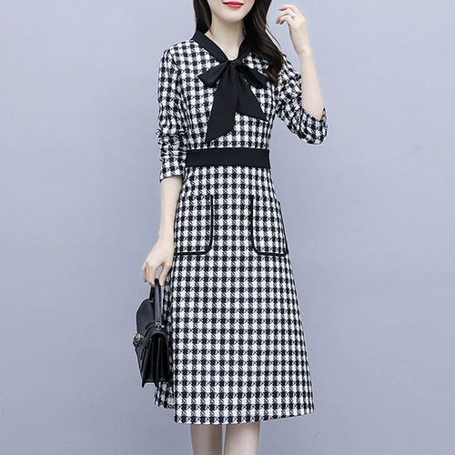 Шерстяное демисезонное платье, большой размер, по фигуре, подходит для подростков