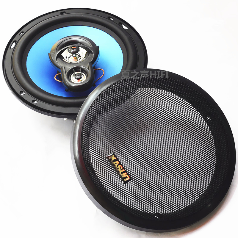 Jiaxun 6 inch 4 inch car horn coaxial fever full frequency HIFI stereo speaker full range