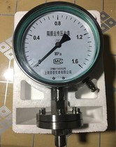 Diaphragm pressure gauge YTP-100ML MF stainless steel flange seismic remote transmission contact pressure gauge