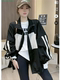 Elegante, prominente High-End-Windjacke mit Stehkragen für Damen, Herbst-High-End-Casual-Baseballuniform, kleines Duftjackenoberteil