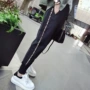 Bà bầu quần mùa thu quần mới harem quần thể thao giản dị quần legging quần mẹ mẹ mang thai quần mùa xuân và mùa thu mặc - Phụ nữ mang thai quần / quần bụng quần tây dành cho bà bầu